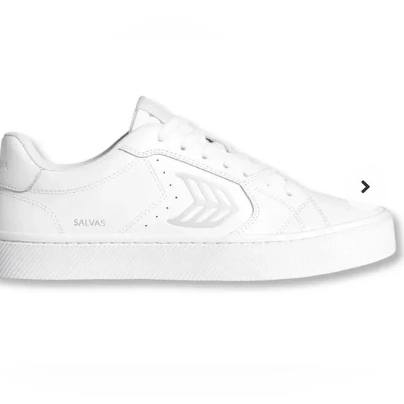 Women’s Cariuma Salvas Leather Sneakers White - Picture 5 of 9